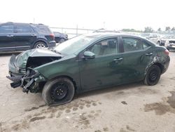 Toyota Corolla l salvage cars for sale: 2016 Toyota Corolla L