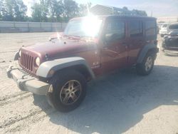 Jeep Wrangler Unlimited x salvage cars for sale: 2009 Jeep Wrangler Unlimited X