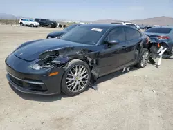 Salvage cars for sale at North Las Vegas, NV auction: 2018 Porsche Panamera 4S