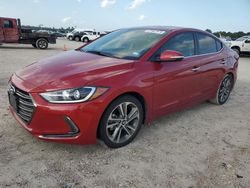 Salvage cars for sale at Houston, TX auction: 2017 Hyundai Elantra SE