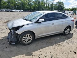 Salvage cars for sale at Baltimore, MD auction: 2020 Hyundai Accent SE