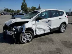 Salvage cars for sale at Rancho Cucamonga, CA auction: 2018 Ford Escape S