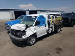 Salvage trucks for sale at Denver, CO auction: 2013 Chevrolet Express G1500