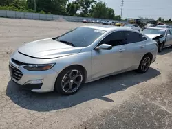 Chevrolet salvage cars for sale: 2021 Chevrolet Malibu LT