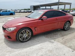 Salvage cars for sale at West Palm Beach, FL auction: 2016 BMW 428 I