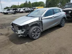 Infiniti salvage cars for sale: 2017 Infiniti QX30 Base