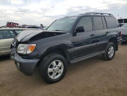 Vehiculos salvage en venta de Copart Brighton, CO: 2004 Toyota Land Cruiser