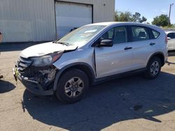 Salvage cars for sale at Woodburn, OR auction: 2013 Honda CR-V LX