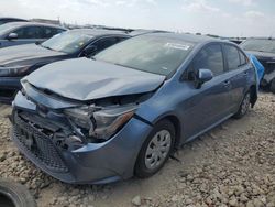 Salvage cars for sale at Grand Prairie, TX auction: 2021 Toyota Corolla L