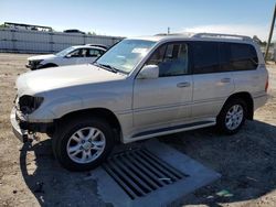 Salvage cars for sale from Copart Fredericksburg, VA: 2004 Lexus LX 470