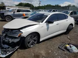 2021 Acura TLX Tech A en venta en New Britain, CT