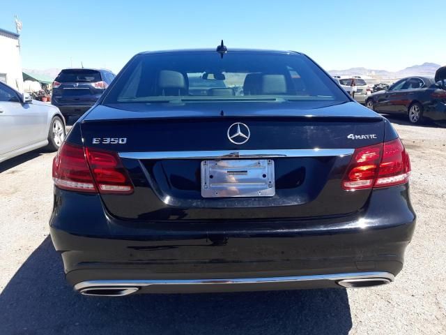 2014 Mercedes-Benz E 350 4matic