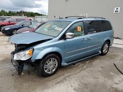 Salvage cars for sale from Copart Franklin, WI: 2010 Chrysler Town & Country Limited