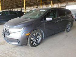 Salvage cars for sale at Phoenix, AZ auction: 2022 Honda Odyssey Touring