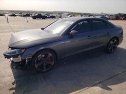 Salvage cars for sale at Grand Prairie, TX auction: 2024 Audi A4 Premium Plus 45