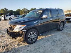 Salvage cars for sale at Loganville, GA auction: 2019 Nissan Armada SV