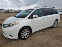 Toyota salvage cars for sale: 2017 Toyota Sienna XLE