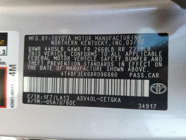 2011 Toyota Camry Base