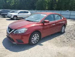 Salvage cars for sale at Glassboro, NJ auction: 2019 Nissan Sentra S