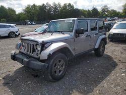 Jeep Wrangler Unlimited Sport salvage cars for sale: 2013 Jeep Wrangler Unlimited Sport