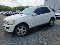 Mercedes-Benz salvage cars for sale: 2008 Mercedes-Benz ML 350