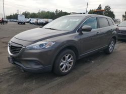 Salvage cars for sale at Denver, CO auction: 2015 Mazda CX-9 Touring