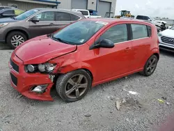 Salvage cars for sale from Copart Earlington, KY: 2013 Chevrolet Sonic RS