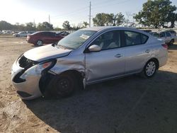 Salvage cars for sale at Riverview, FL auction: 2017 Nissan Versa S