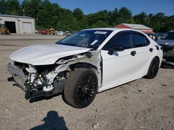 Salvage cars for sale at Mendon, MA auction: 2020 Toyota Camry SE