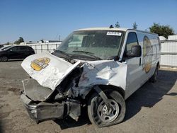 Salvage trucks for sale at Bakersfield, CA auction: 2022 Chevrolet Express G2500