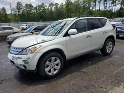 Nissan salvage cars for sale: 2007 Nissan Murano SL