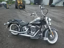 Salvage motorcycles for sale at Montreal Est, QC auction: 2003 Harley-Davidson Flstc
