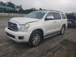 Toyota salvage cars for sale: 2008 Toyota Sequoia Platinum