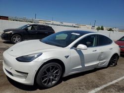 Salvage cars for sale at Van Nuys, CA auction: 2020 Tesla Model 3