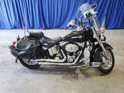 Salvage motorcycles for sale at Hurricane, WV auction: 2004 Harley-Davidson Flstc