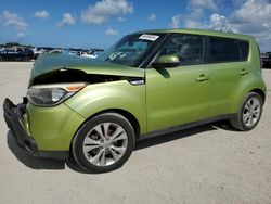 Salvage cars for sale at West Palm Beach, FL auction: 2014 KIA Soul +