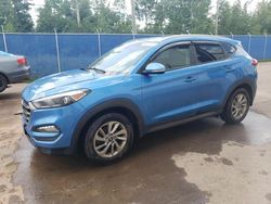 Salvage cars for sale from Copart Atlantic Canada Auction, NB: 2016 Hyundai Tucson Limited