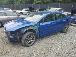 Ford salvage cars for sale: 2017 Ford Fusion SE