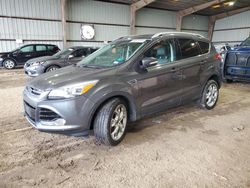 Salvage cars for sale at Houston, TX auction: 2016 Ford Escape Titanium