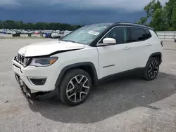 Jeep salvage cars for sale: 2021 Jeep Compass Limited