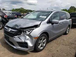 Honda salvage cars for sale: 2018 Honda Odyssey EXL