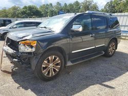 Nissan salvage cars for sale: 2015 Nissan Armada SV