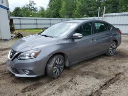 Salvage cars for sale at Lyman, ME auction: 2018 Nissan Sentra S