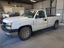 Salvage trucks for sale at Sikeston, MO auction: 2007 Chevrolet Silverado C1500 Classic