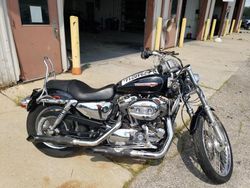 Salvage motorcycles for sale at Fort Wayne, IN auction: 2010 Harley-Davidson XL1200 C