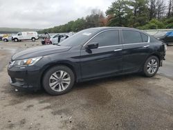 Salvage cars for sale at Brookhaven, NY auction: 2015 Honda Accord LX