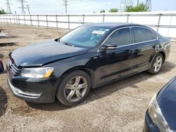 Volkswagen salvage cars for sale: 2014 Volkswagen Passat S