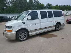 Salvage trucks for sale at Eldridge, IA auction: 2013 GMC Savana RV G1500 3LT