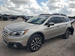 Salvage cars for sale from Copart Houston, TX: 2016 Subaru Outback 2.5I Limited