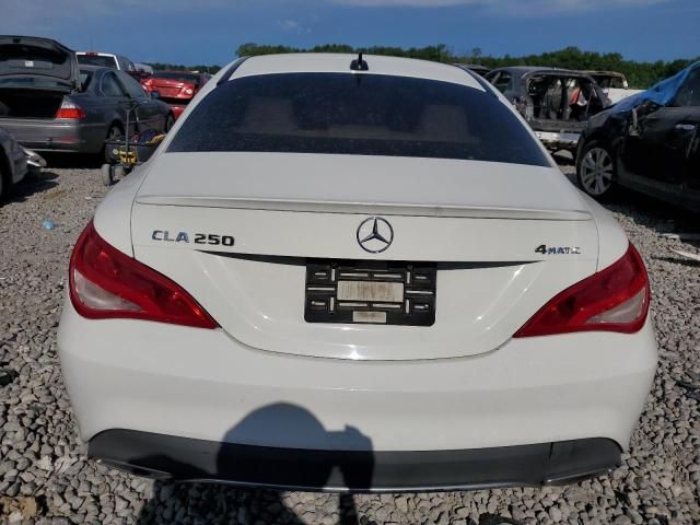 2018 Mercedes-Benz CLA 250 4matic